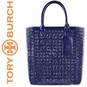 NWT Tory Burch Perforated Tote Bag